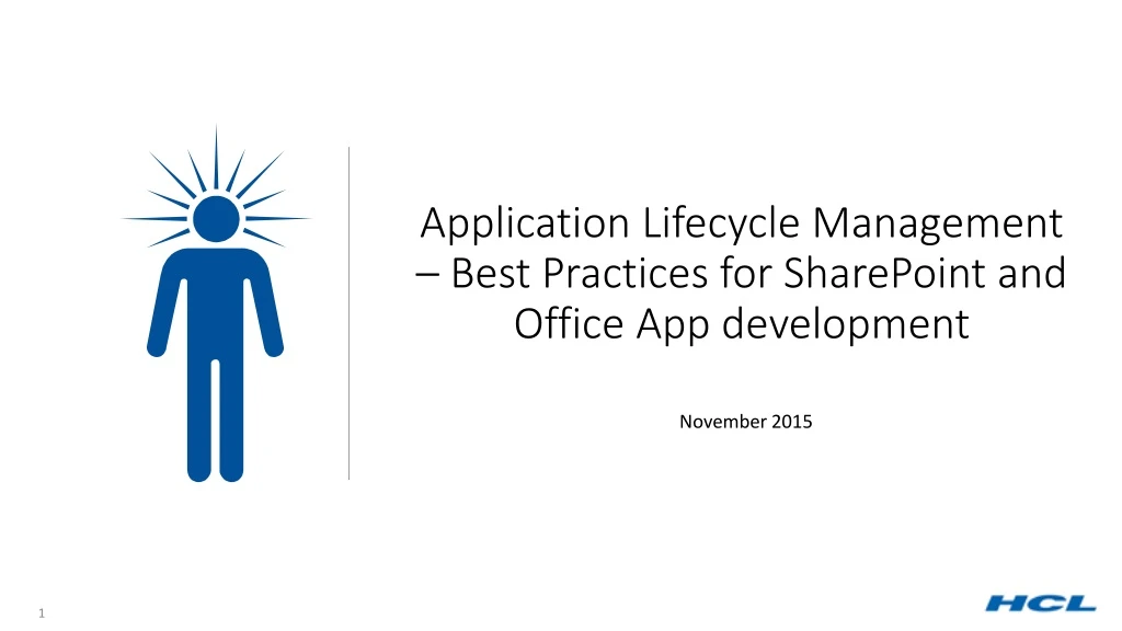 application lifecycle management best practices for sharepoint and office app development