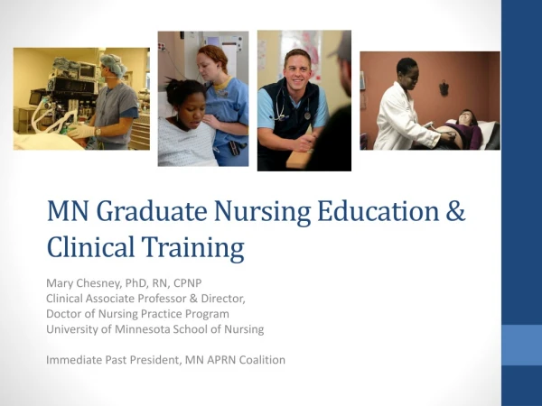 MN Graduate Nursing Education &amp; Clinical Training