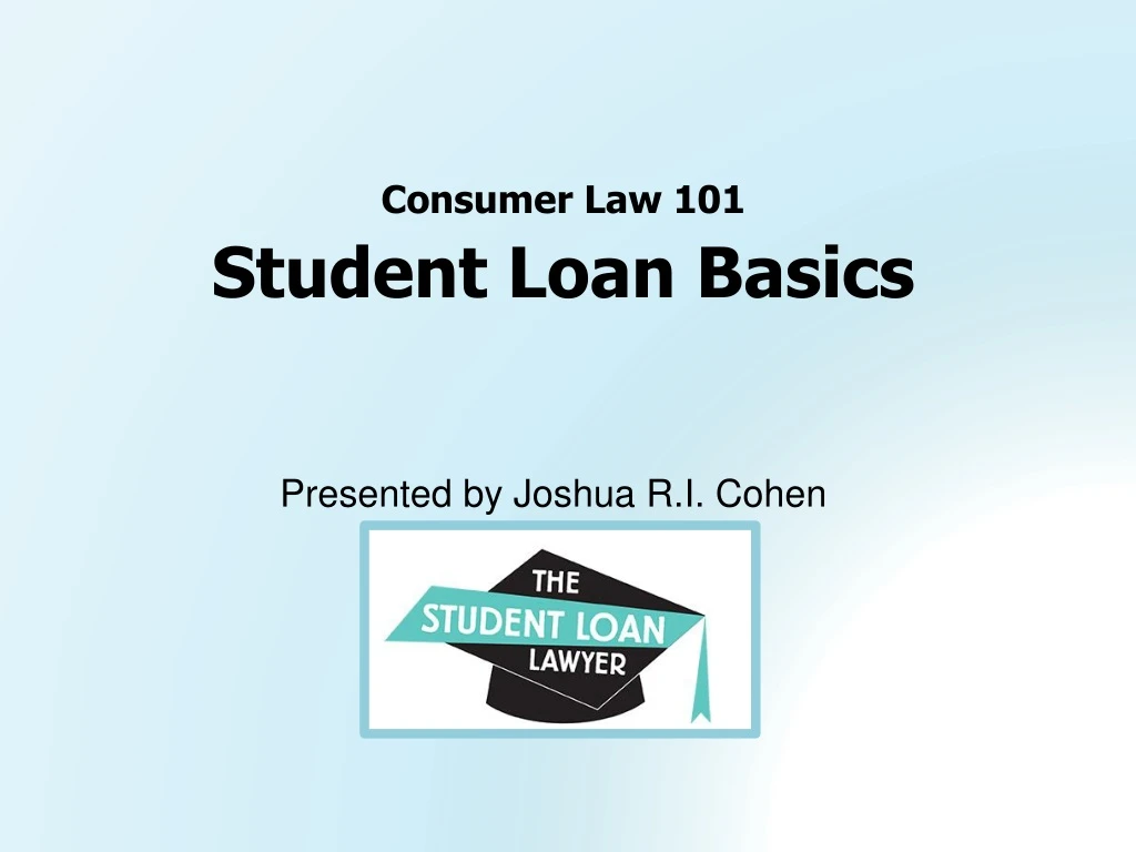 student loan basics