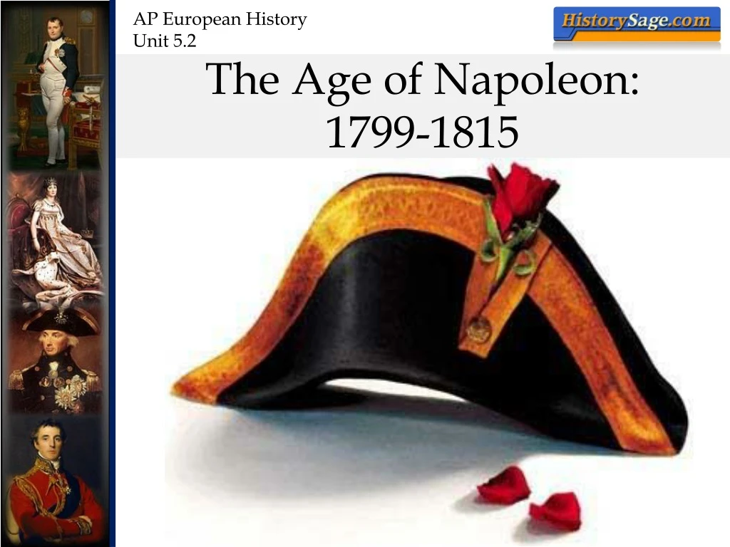 the age of napoleon 1799 1815