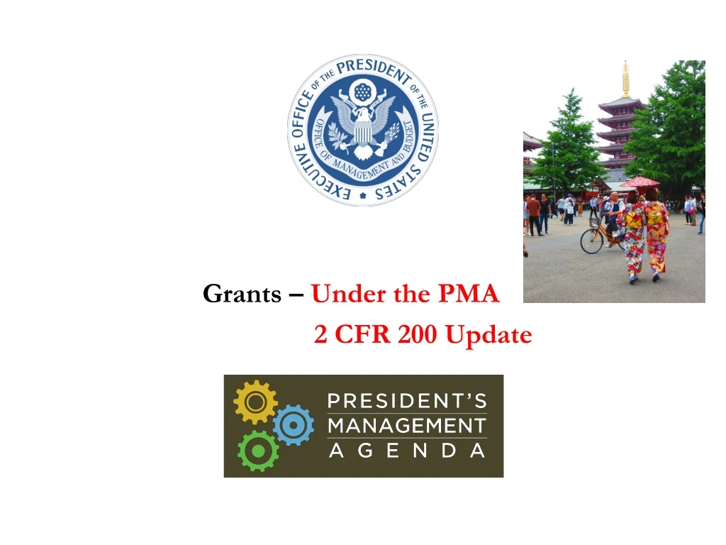 grants under the pma 2 cfr 200 update