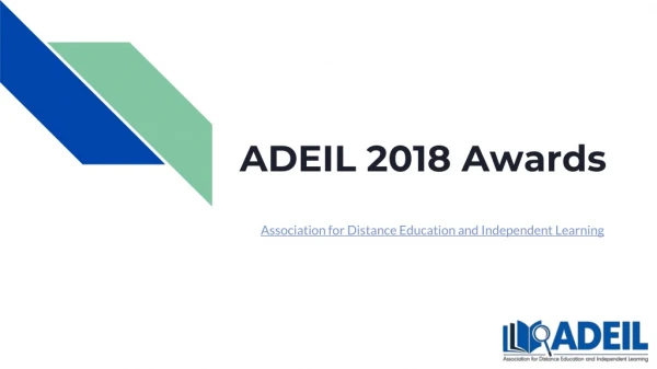 ADEIL 2018 Awards
