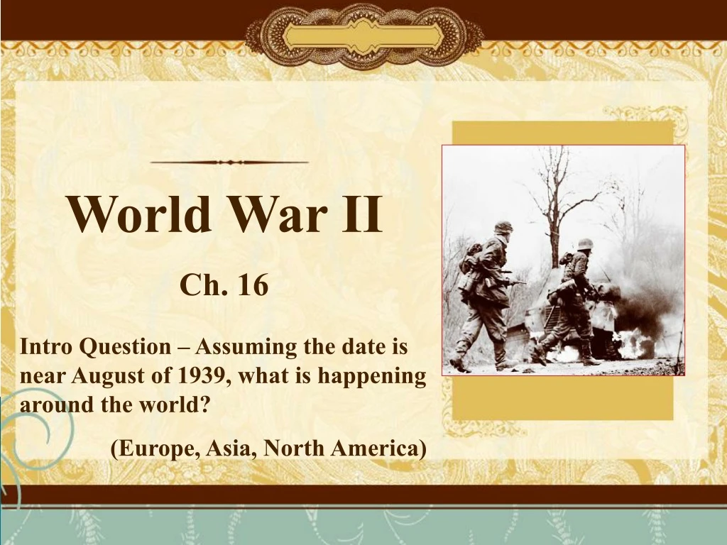 world war ii ch 16