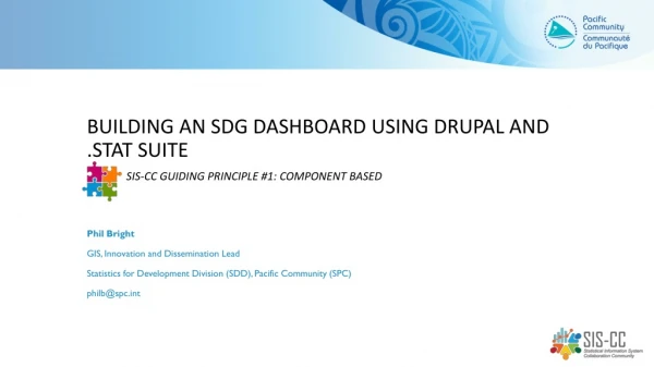 Building an SDG Dashboard using Drupal and .Stat Suite