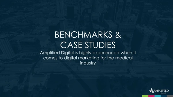 BENCHMARKS &amp; CASE STUDIES