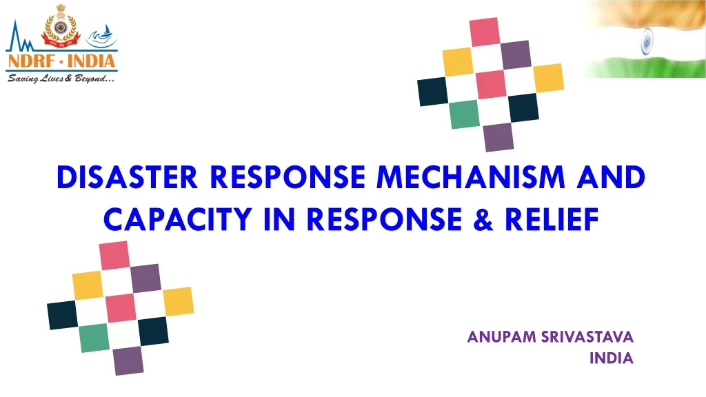 disaster response mechanism and capacity