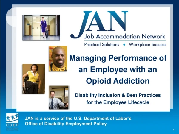 Opioid Addiction and Accommodations