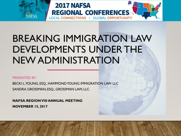 Breaking Immigration Law Developments Under the New Administration