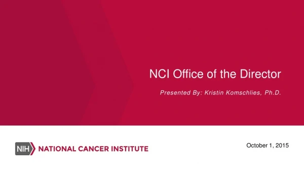 NCI Office of the Director