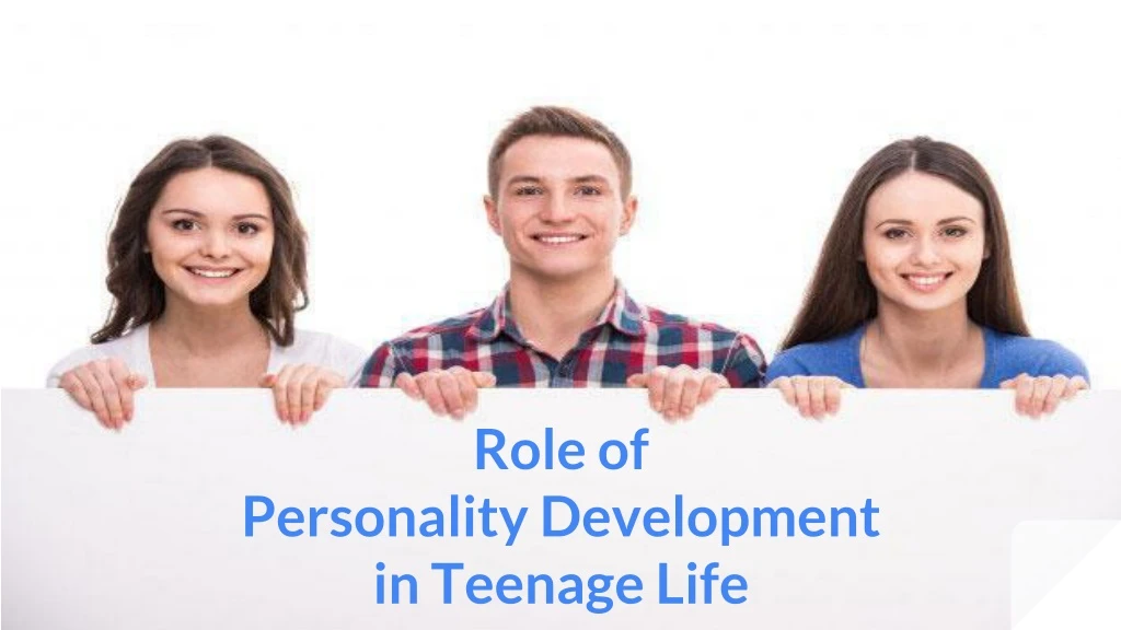 role of personality development in teenage life