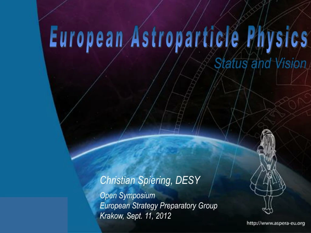 european astroparticle physics