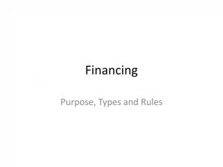 Financing - slide 1