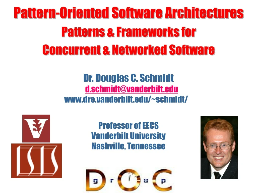 pattern oriented software architectures patterns frameworks for concurrent networked software