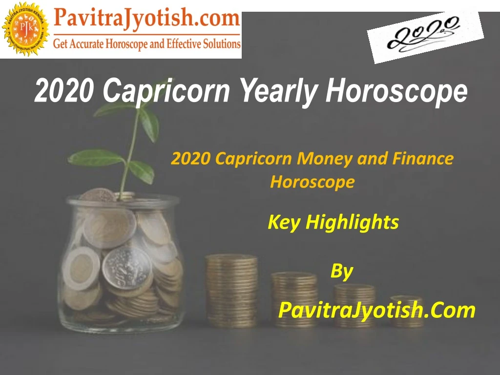 2020 capricorn yearly horoscope