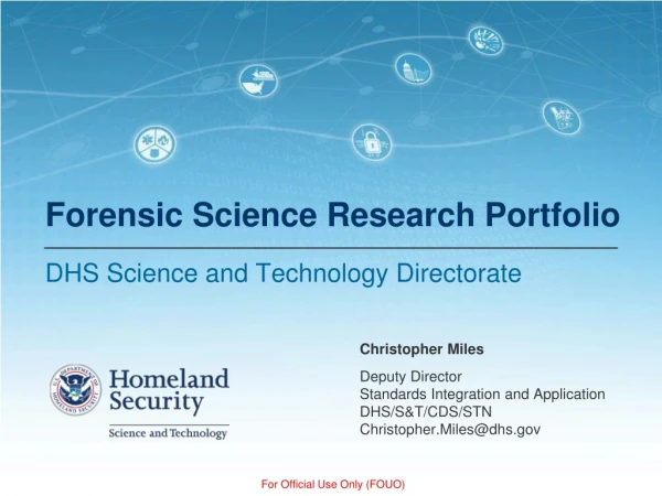 Forensic Science Research Portfolio