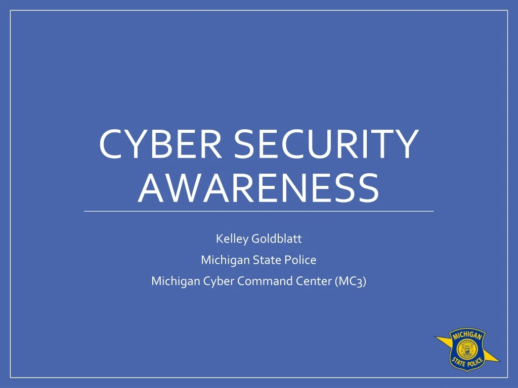 cyber security awareness