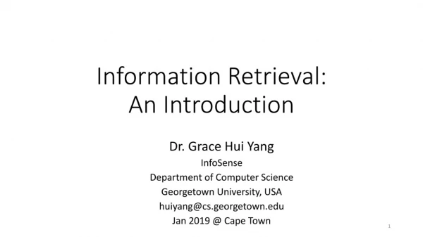 Information Retrieval: An Introduction