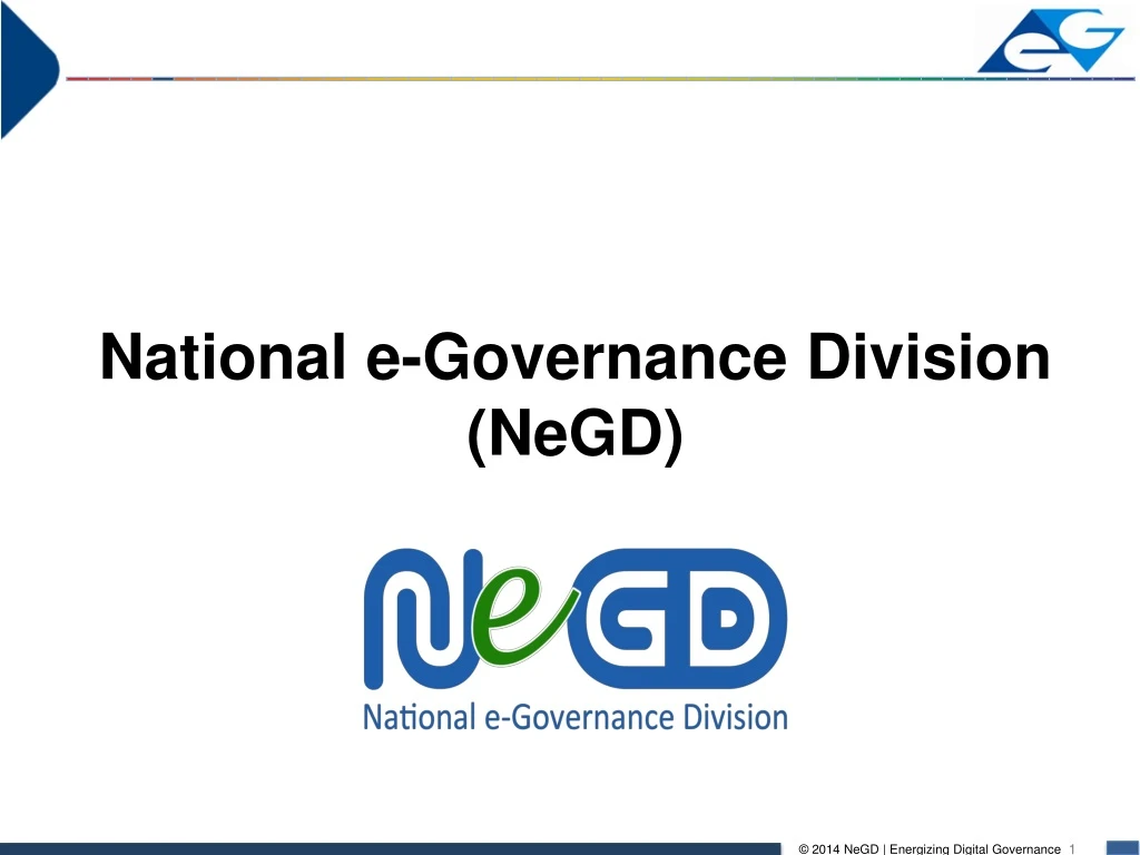 national e governance division negd