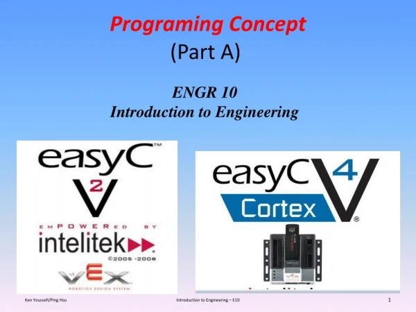 Programing Concept