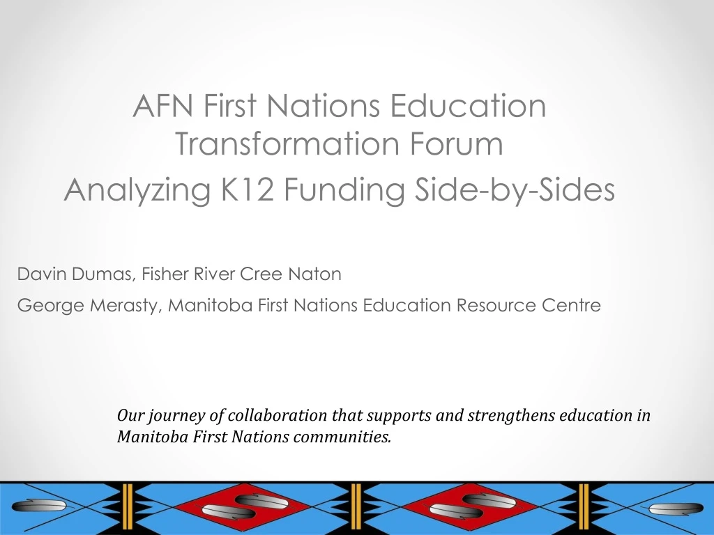 afn first nations education transformation forum