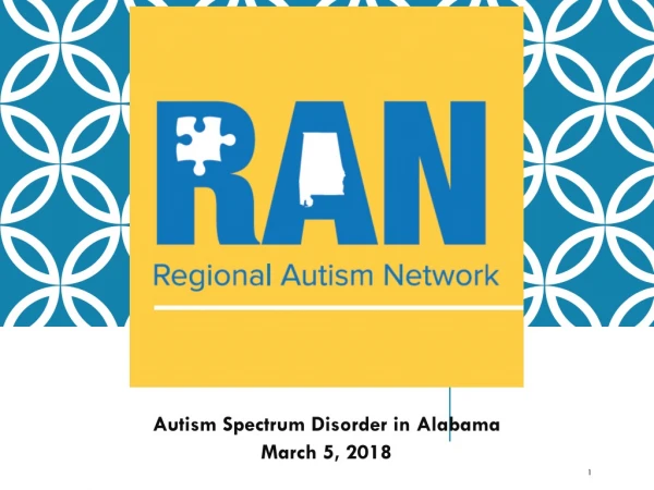 Autism Spectrum Disorder in Alabama March 5, 2018