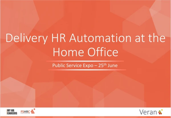Delivery HR Automation at the Home Office