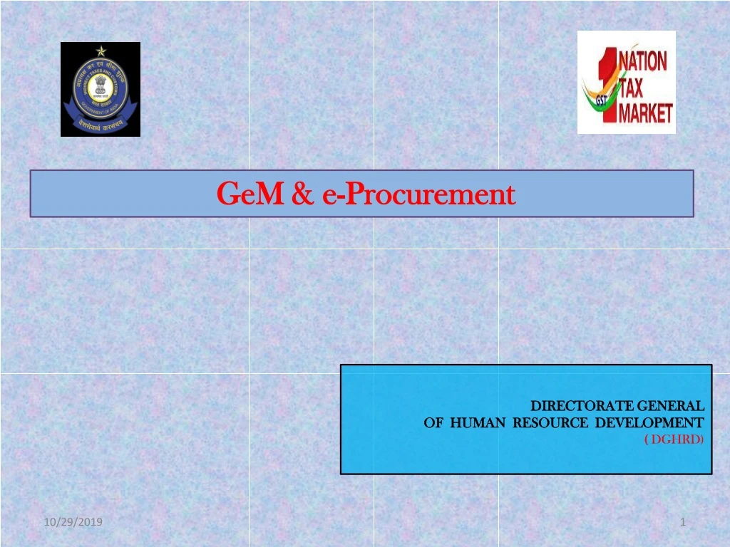 directorate general of human resource development