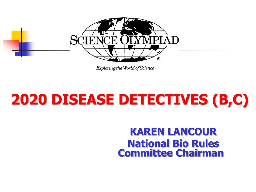 2020 disease detectives b c