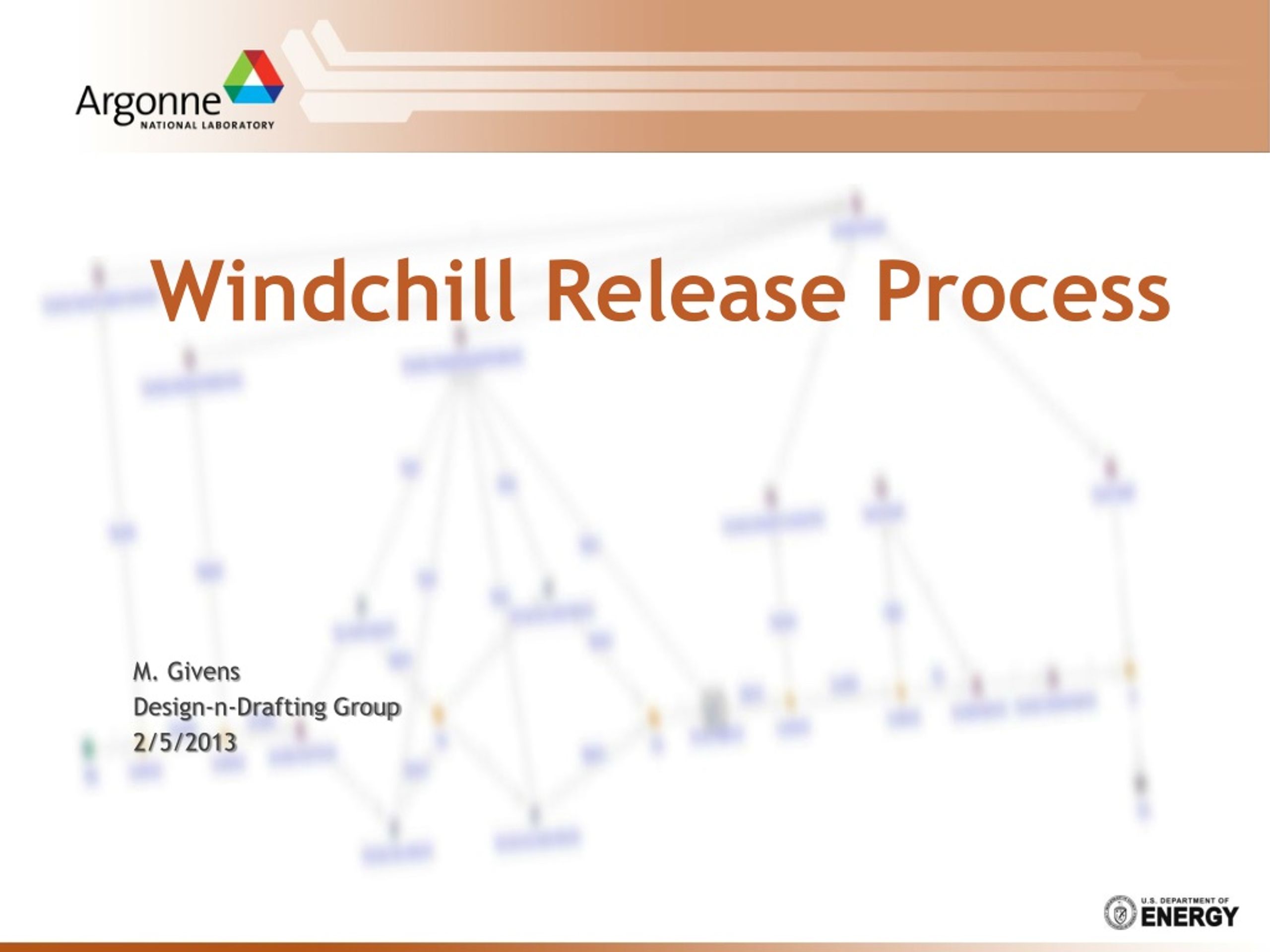 Windchill Release Process - slide 1