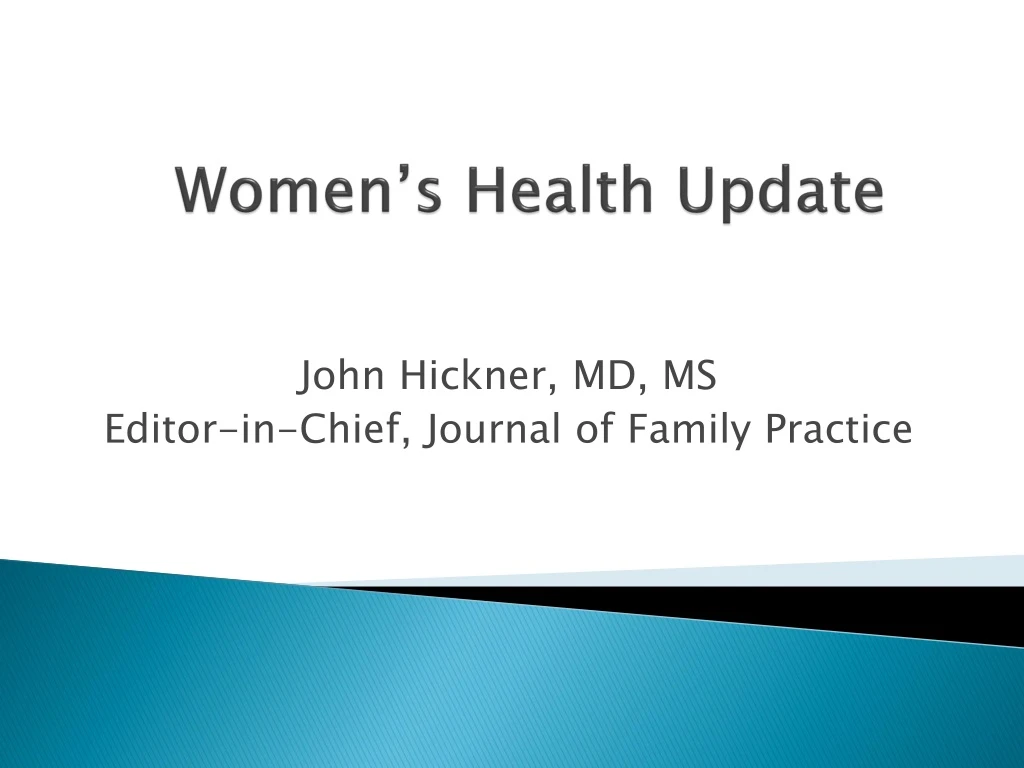 women s health update