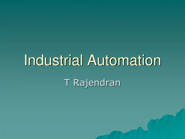 Industrial Automation