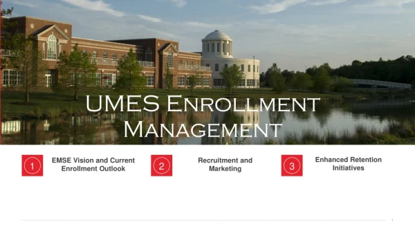 UMES Enrollment Management