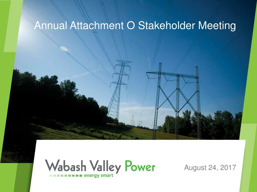 annual attachment o stakeholder meeting