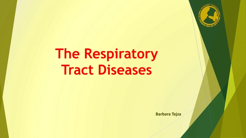 the respiratory tract diseases