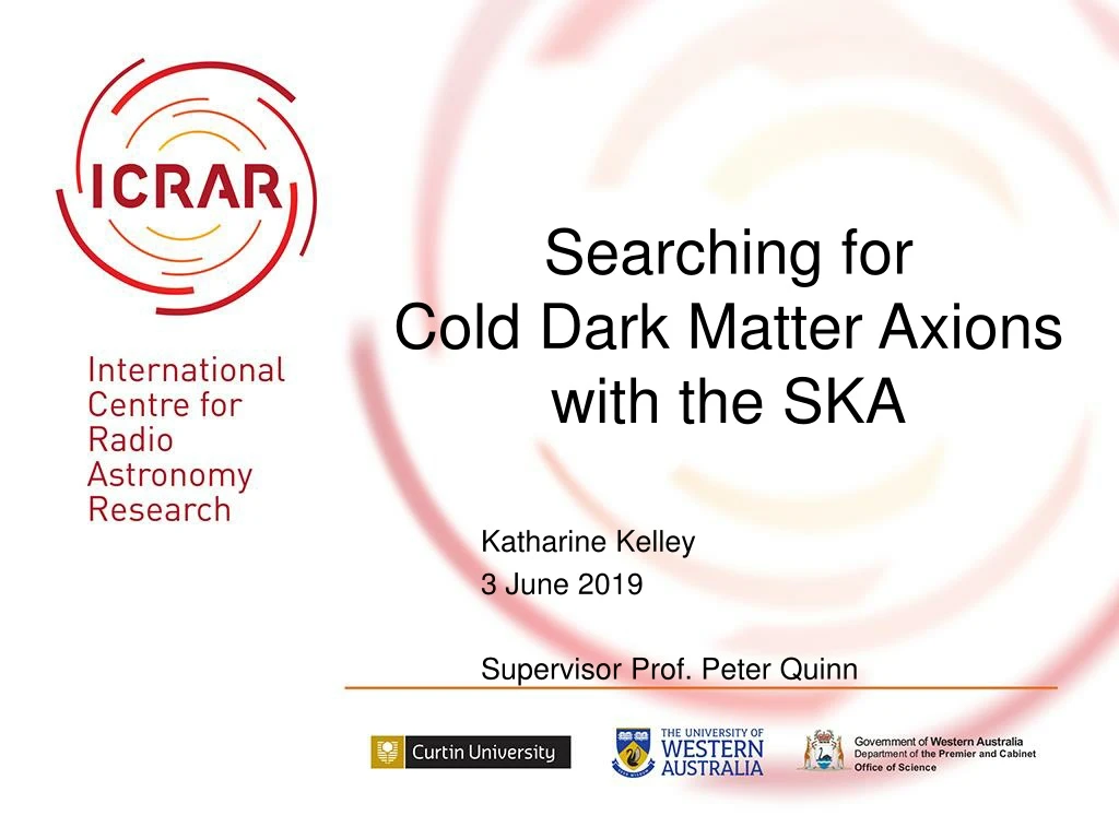 searching for cold dark matter axions with the ska