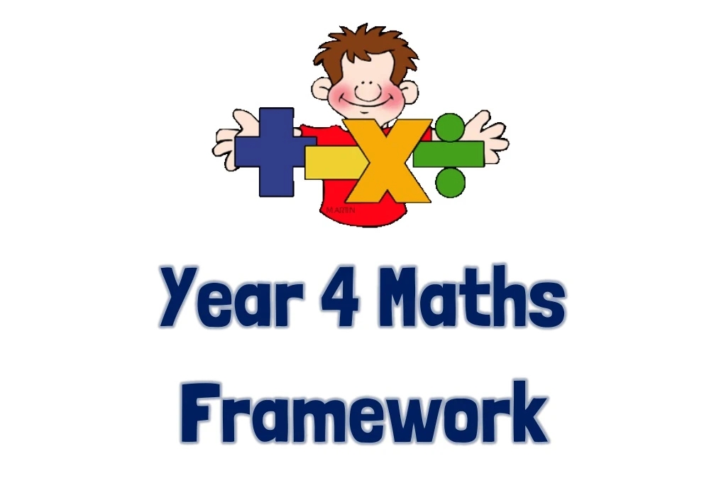 year 4 maths framework