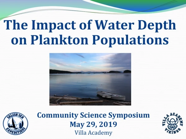 The Impact of Water Depth on Plankton Populations