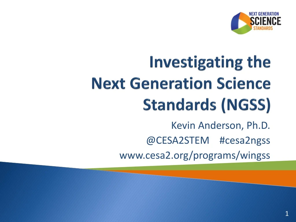 investigating the next generation science standards ngss