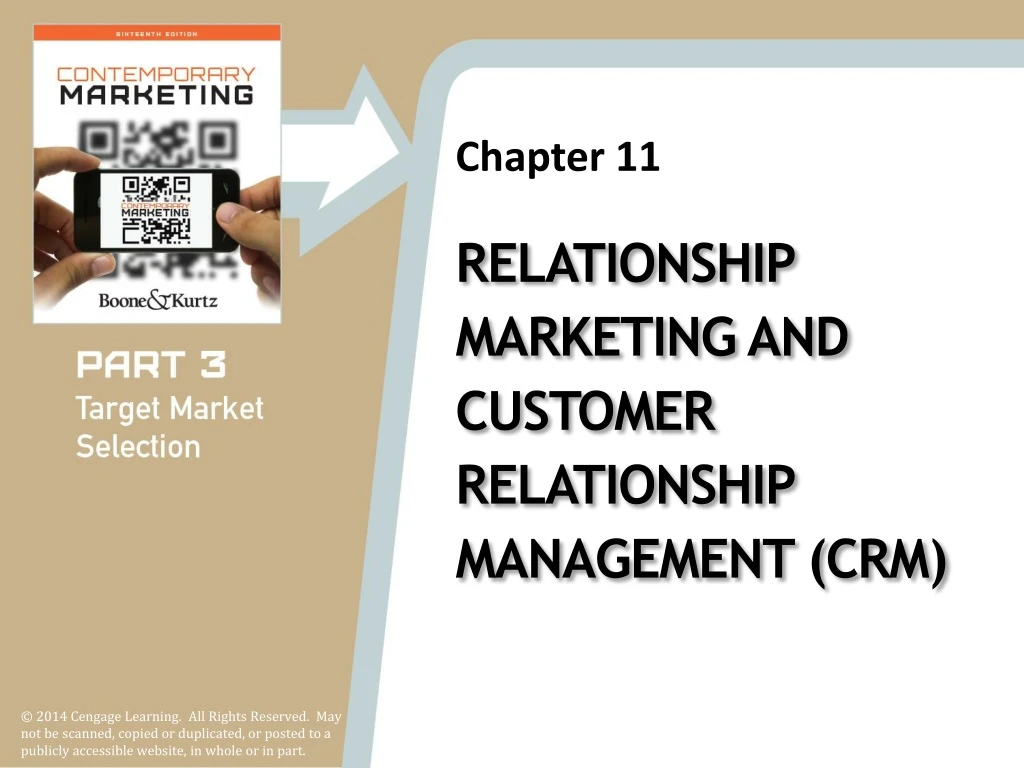 relationship marketing and customer relationship management crm