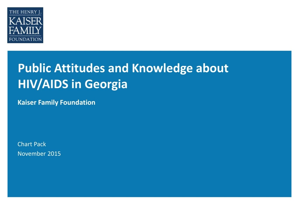 public attitudes and knowledge about hiv aids in georgia