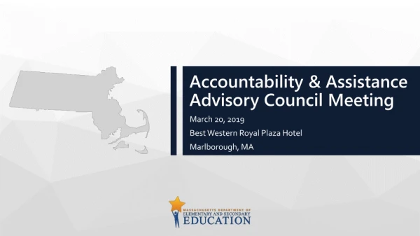 Accountability &amp; Assistance Advisory Council Meeting
