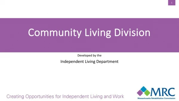Community Living Division