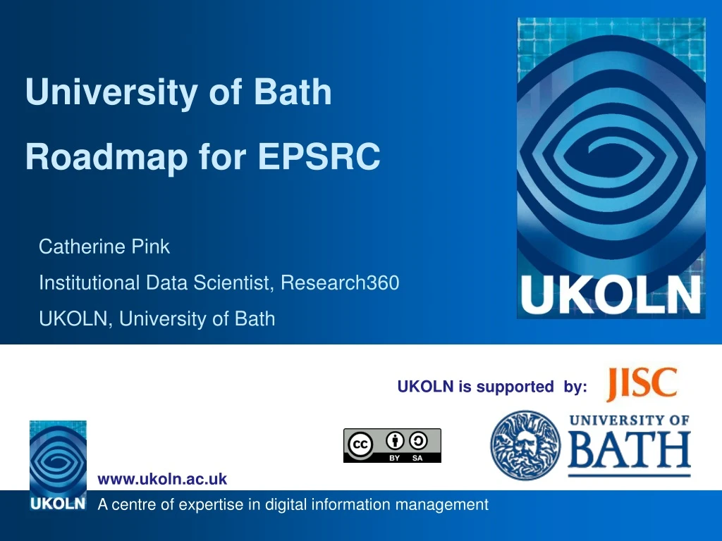 university of bath roadmap for epsrc