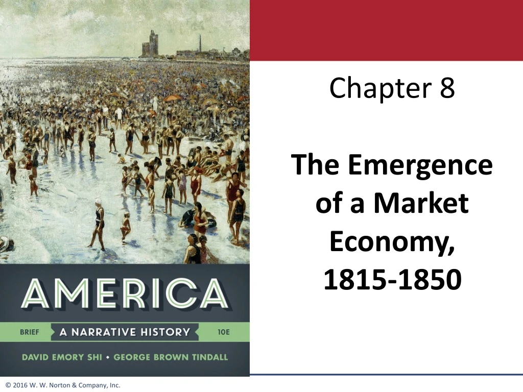 chapter 8 the emergence of a market economy 1815 1850