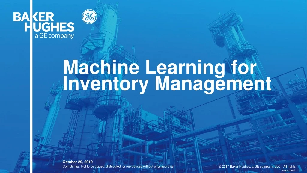 machine learning for inventory management