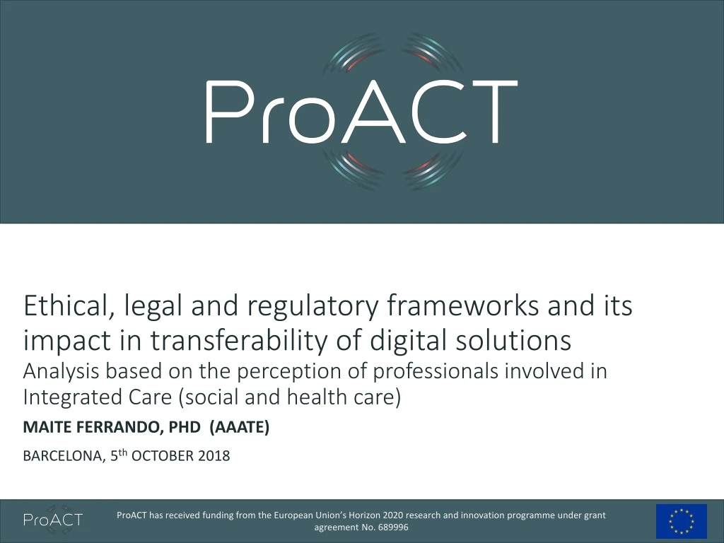 ethical legal and regulatory frameworks