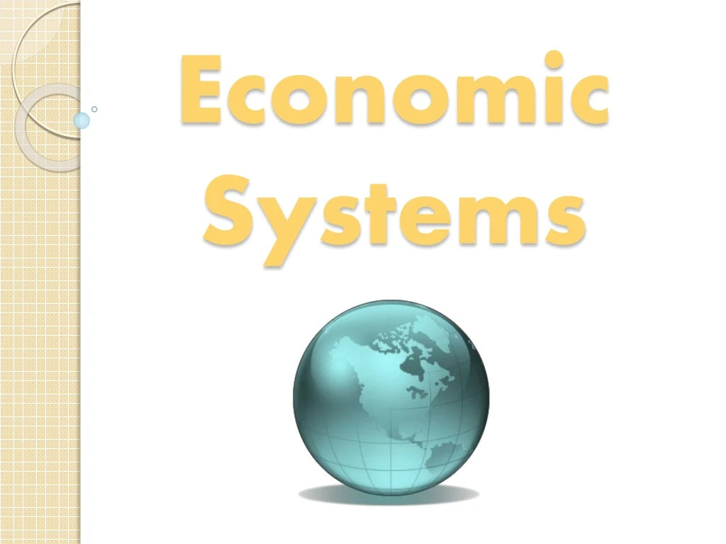 economic systems