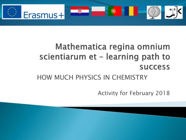 Mathematica regina omnium scientiarum et – learning path to success