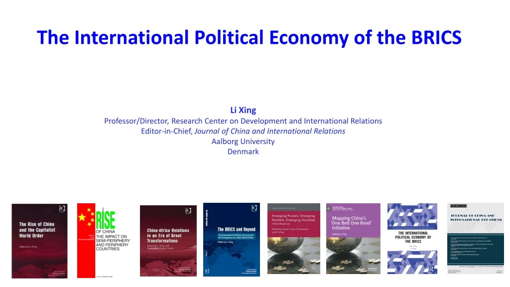 the international political economy of the brics