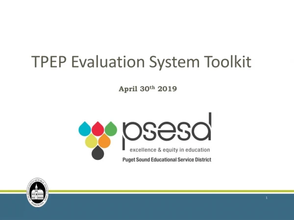 TPEP Evaluation System Toolkit